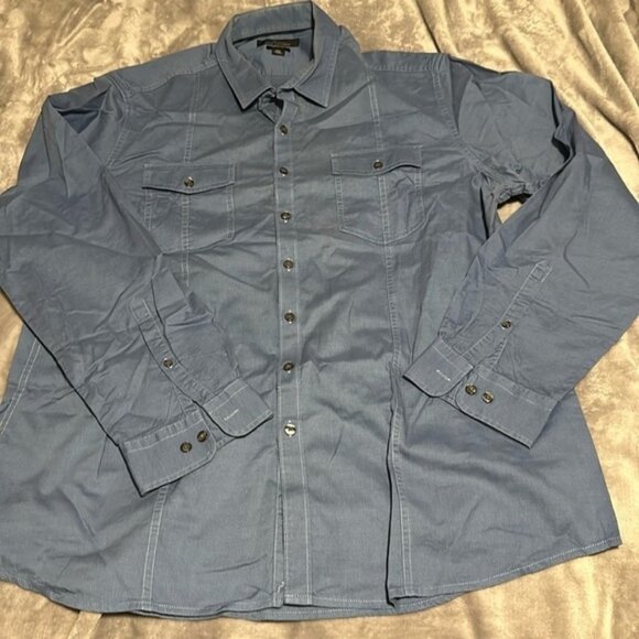 Marc Anthony Other - Marc Anthony XXL Blue Button Down Casual Long Sleeve Mens